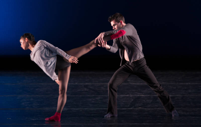 A moment from Wei Wang’s first choreographic work for SF Ballet, ‘Focus’