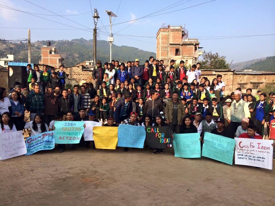 Youth in Action coordinates groups of young volunteers in Nepal.