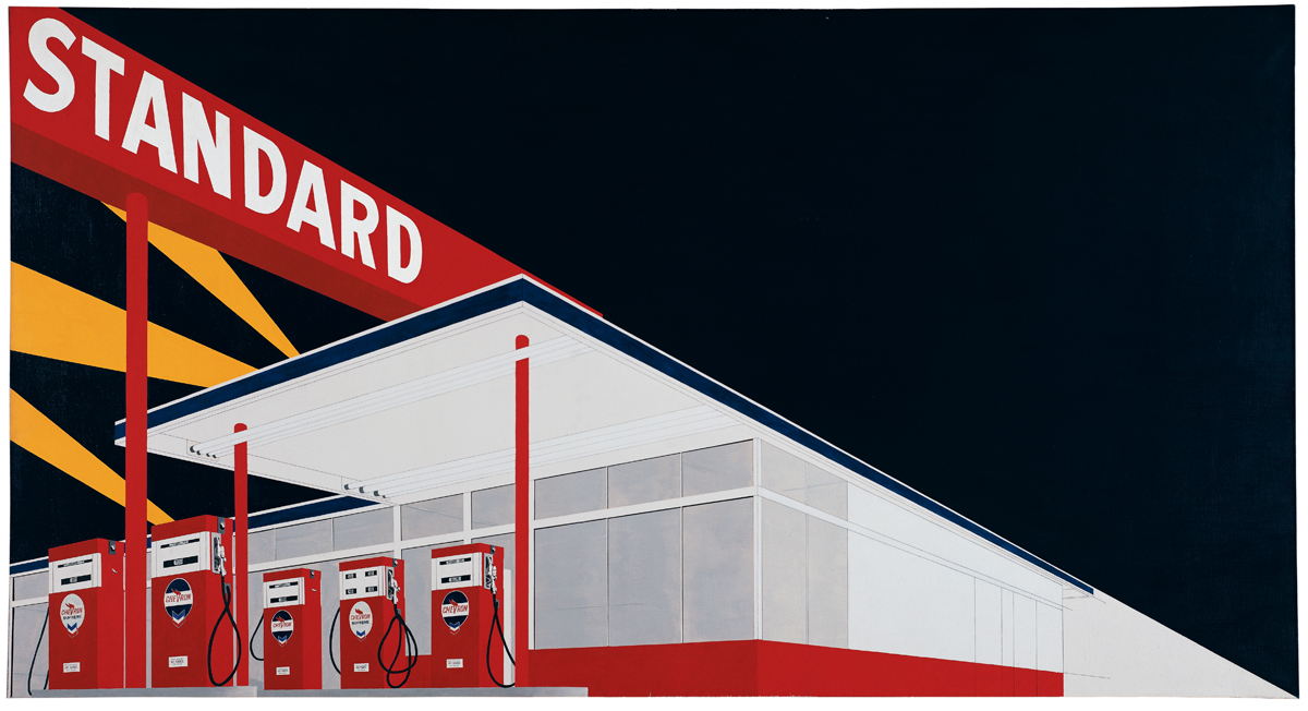 Ed Ruscha, 'Standard Station, Amarillo, Texas,' 1963.