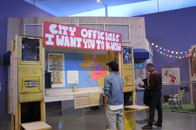 Installation view of 'Oakland, I want you to know...'