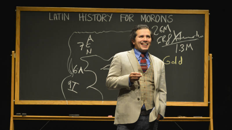 John Leguizamo gives a lecture, of sorts, in 'Latin History for Morons' at the Berkeley Rep.