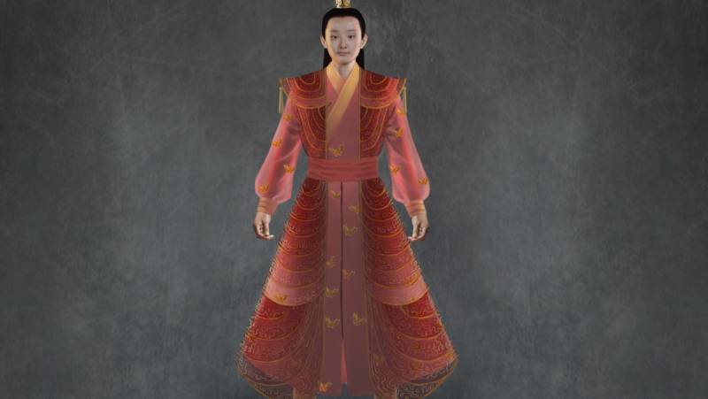 Costume design for Bao Yu, one of the main characters in ‘Dream of the Red Chamber’, a San Francisco Opera world premiere. Designs by Tim Yip Studio.