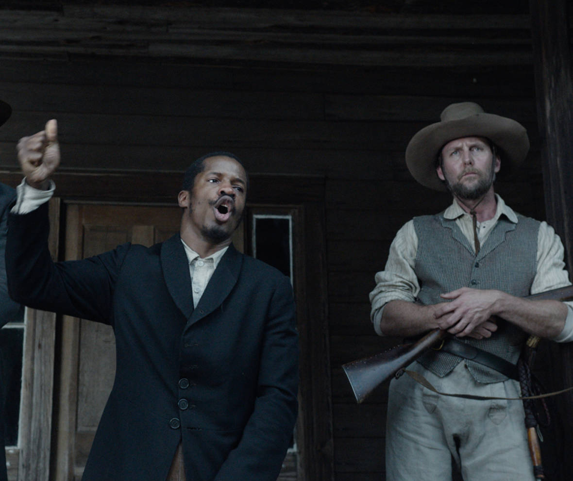  Armie Hammer as "Samuel Turner," Nate Parker as "Nat Turner" and Jayson Warner Smith as "Earl Fowler" in 'The Birth of A Nation.' 