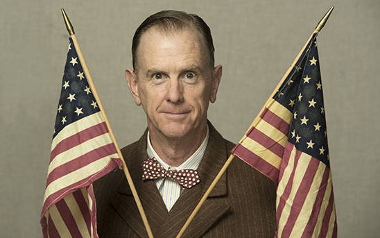 David Kelly plays President Buzz Windrip in Berkeley Rep’s new adaptation of Sinclair Lewis’ 1935 novel ‘It Can’t Happen Here.’ a new adaptation based on the 1935 Sinclair Lewis novel.