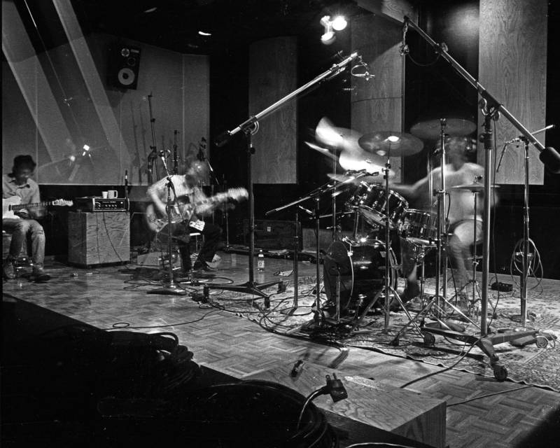 The Dead Kennedys in the studio