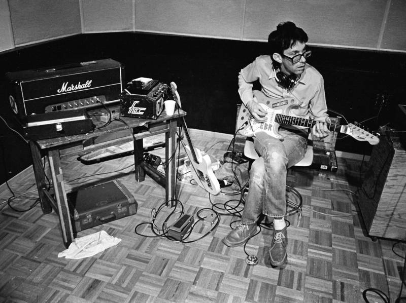 East Bay Ray recording with the Dead Kennedys