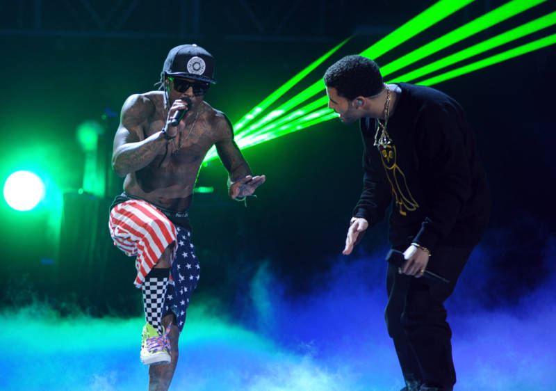 He clearly didn't stay mad for long: Lil Wayne performed with buddy Drake at BET Awards in 201, roughly six months after Wayne got out of Rikers.