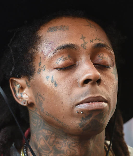 Lil Wayne before a performance in Las Vegas in September 2015.