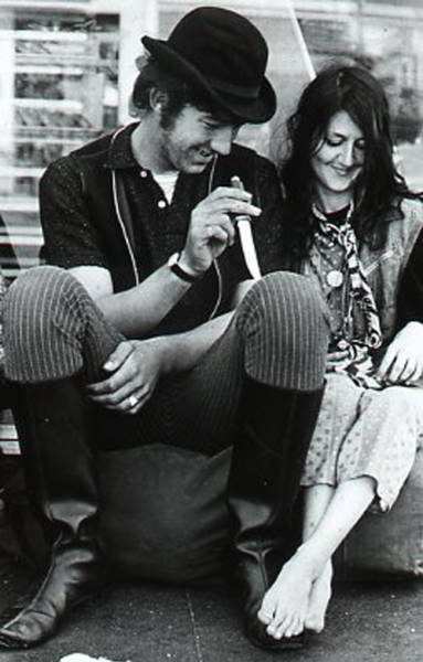 Ruth-Marion Baruch: Gypsy couple, Haight Ashbury, 1967
