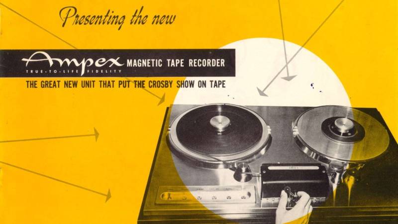 An early advertisement for Ampex.