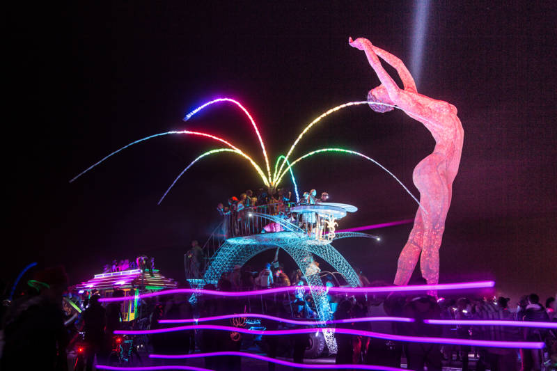 "Truth Is Beauty" at Burning Man 2013