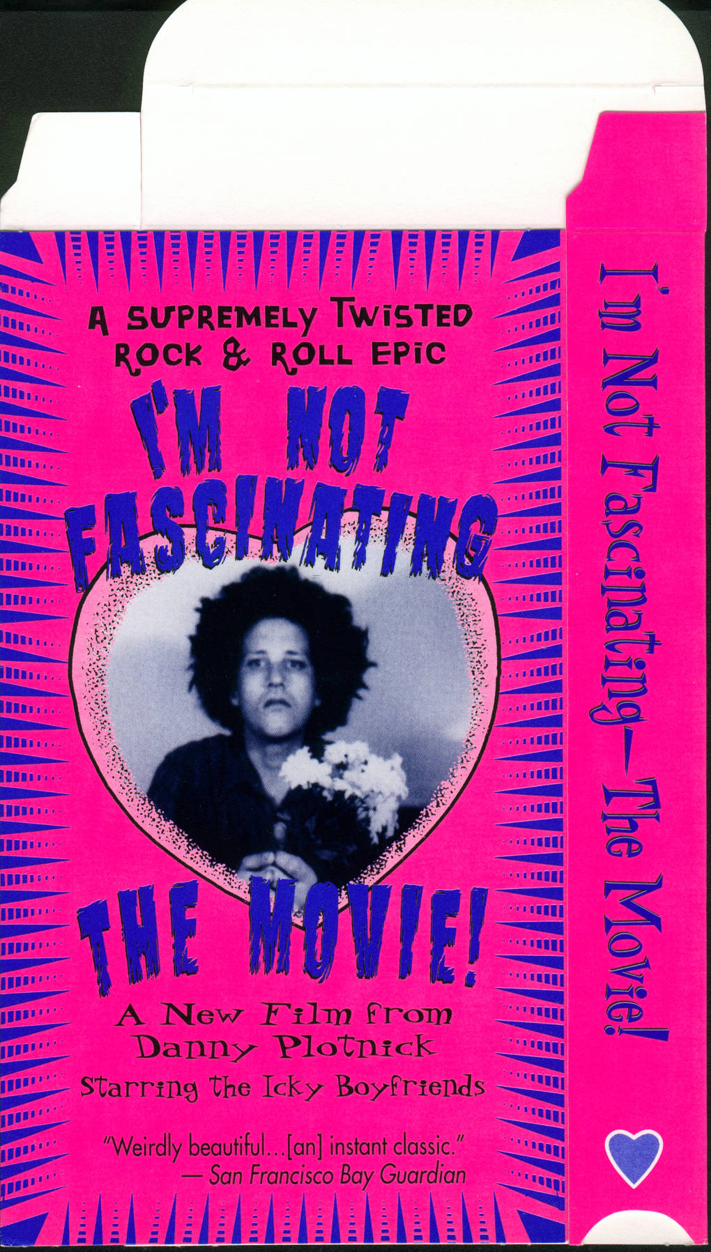 The VHS box for 'I'm Not Fascinating'