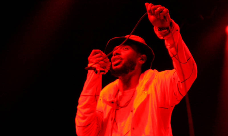 Yasiin Bey performs at the Fox Theater in Oakland on Friday, Dec. 9, 2016.