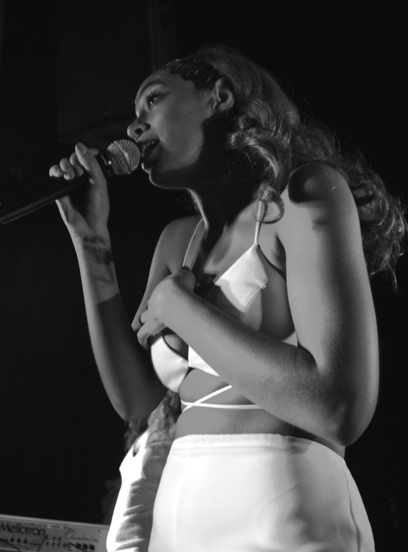 Solange performs at the Starline Social Club in Oakland, Dec. 16, 2016.