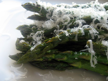 asparagus with cheese