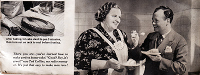 kate smith makes men rave with Grape-Nuts Bread