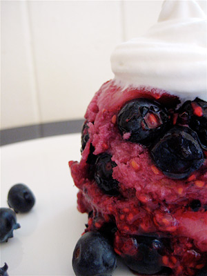 berry pudding