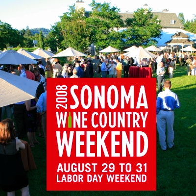 sonoma wine country weekend