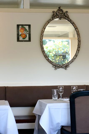 Eloise restaurant interior- elegant antique whimsy