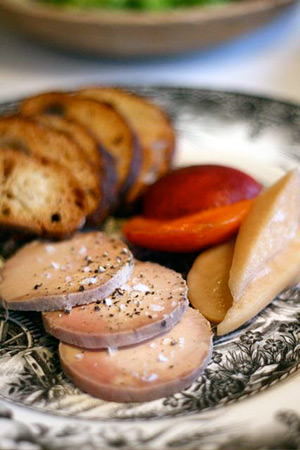 free range foie gras torchon at Eloise