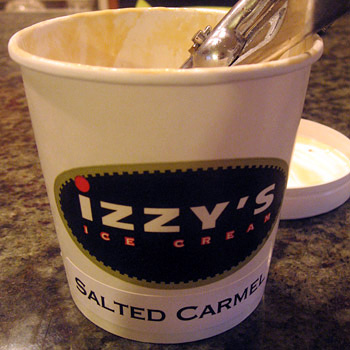 izzys salted carmel ice cream