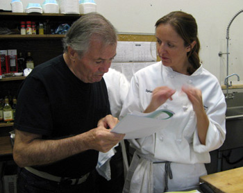 Jacques Pepin and Stephanie Lucianovic