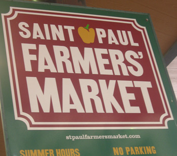 St. Paul Farmers Market sign