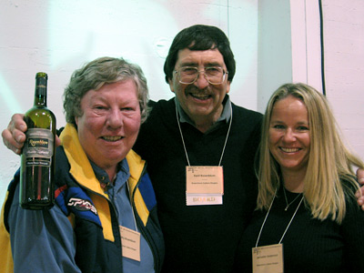 Kent Rosenblum, Kathy Rosenblum, and staffer Jennifer Anderson