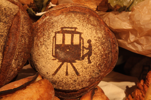 SF Chefs Bread Montage Trolley Car