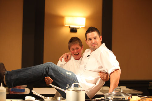 SF Chefs Jennifer Biesty and Ryan Scott