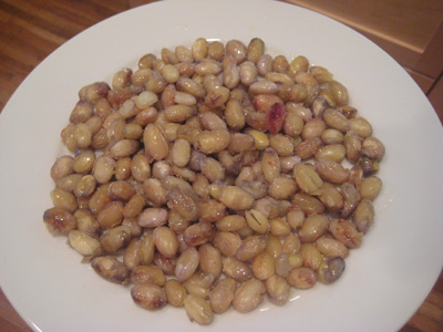crispy cranberry beans