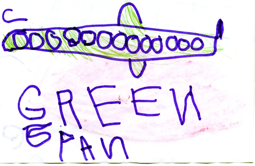 Green Bean by Stella age 4