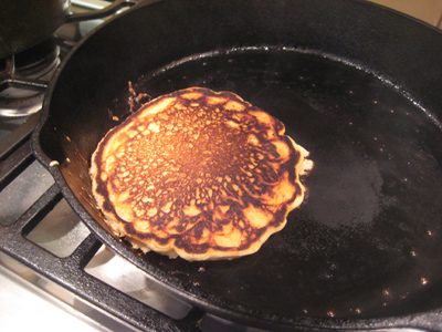 first pancake