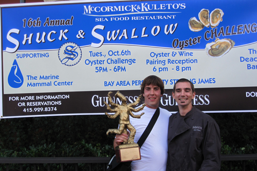 Shuck and Swallow Oyster Challenge Winners