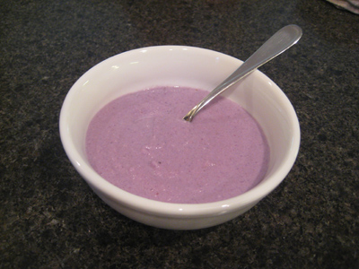 purple cauliflower soup