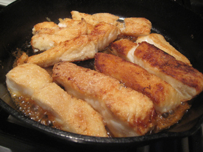simmering your fish