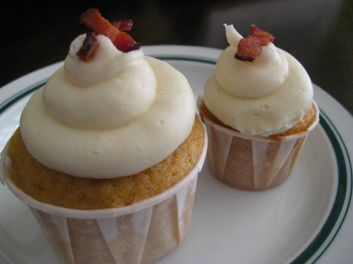 The Pancake Breakfast Cupcake at Cups and Cakes Bakery