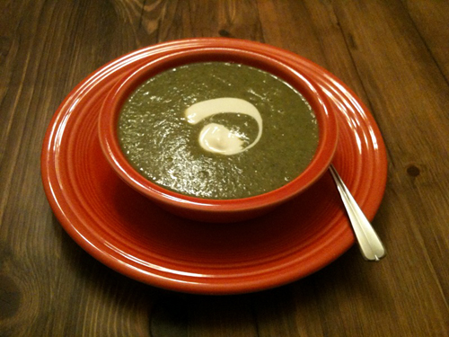 Curried Broccoli Soup photo by David Rodwin