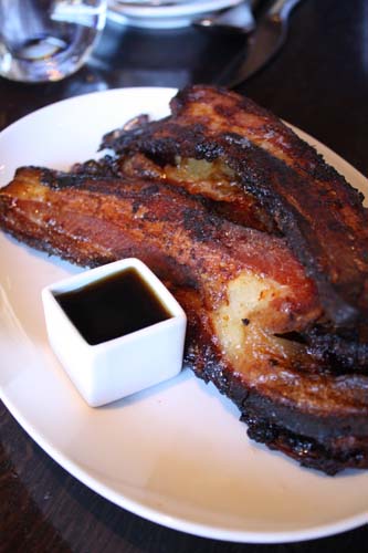 House-made Bacon with Cane Syrup
