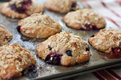 buttermilk berry muffins