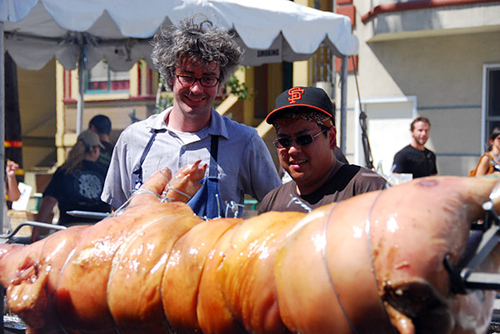 Pig at Block Party in 2008