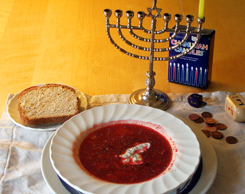 borscht for Chanukah