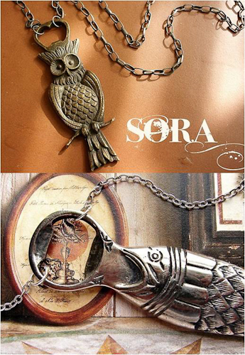 Sora Designs bottle opener necklace