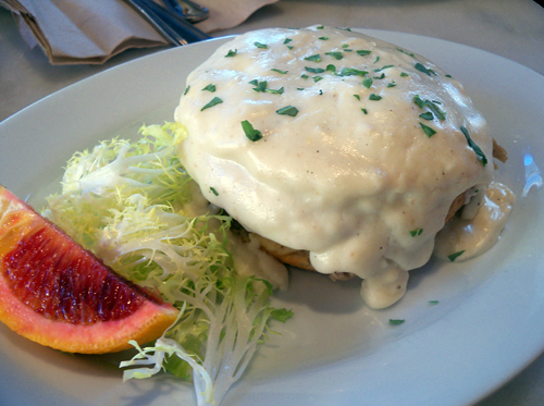 Croque Madame. Photo by Mary Ladd