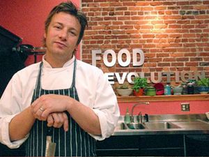 Jamie Oliver Food Revolution. Photo by Colleen Laffey