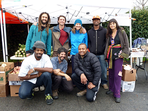 Phat Beets Produce is a food justice collective in Oakland - the Beet Crew. Photo by Zachary Matthews