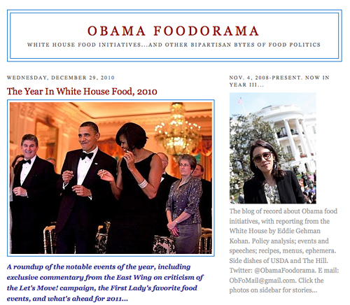 Obama Foodorama - The Year in White House Food - 2010