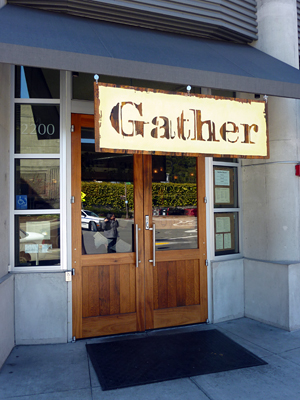 Gather entrance