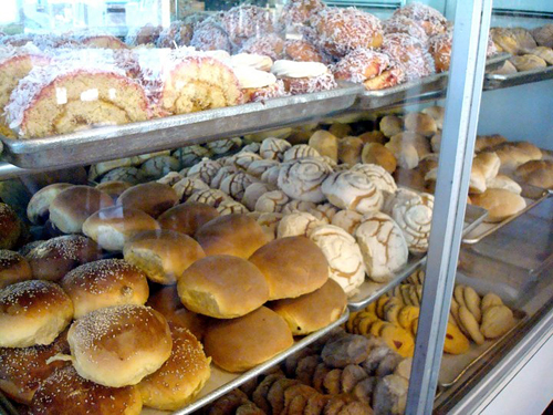 Pan Dulce on display at La Victoria Bakery. Photo: Courtesy of Edible Excursions