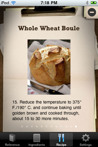 Bread Baking App for iPhone and iPad